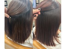 縮毛矯正も人気◎[京成千葉駅/髪質改善/白髪ぼかし/白髪染め]