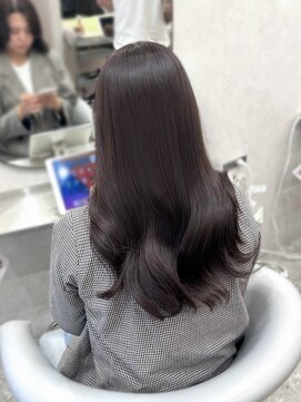 ラルムバイシー 新宿(LARME by Sea) 透明感UP♪カシスブラウンカラー