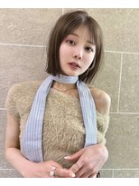 サンドパールス 仙台店(sand PALCE)&nbsp;髪質改善/大人ガーリー/似合わせカット/ショートボブ前髪/仙台