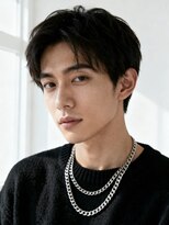 エイチ メンズ(H) おしゃれ坊主メンズウルフメンズベリーショートラルフカール