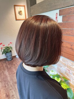 カフア(Kahua)の写真/お手入れがとても楽になるショートヘアーを提供しています♪♪忙しい朝にほんの少しの心のゆとりを。。。