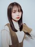 話題の「イルミナ」で外国人風の透明間に♪カット+イルミナカラー