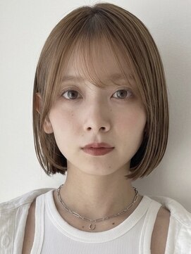 ミンクスリッカ 表参道(MINX RICCa) 【MINX RICCa-ミンクスリッカー】大人可愛い内巻きボブ/小顔ボブ