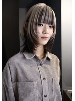 ゾーイ ケゴ 天神今泉(ZOEY kego) 今泉 レイヤーカット ハイトーン