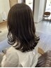 【ご新規様】THROWカラー+カット+オーガニックケアTR+marbbシャワー￥10450