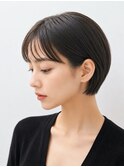 美シルエットショート×ツヤ髪