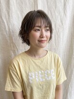 ココカラヘアー ニコ(cococara hair nico)&nbsp;ショートボブ / ショートパーマ / ベージュカラー