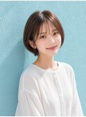 ショートボブ髪型20代30代40代50代前髪あり前髪なし面長丸顔越谷