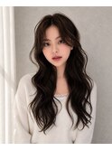ダークパープル/ナチュラルショート/夏のヘアアレンジ/渋谷