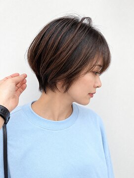 アッシュ 豊田店(Ash) ショートボブ/イルミナカラー/ブラウン