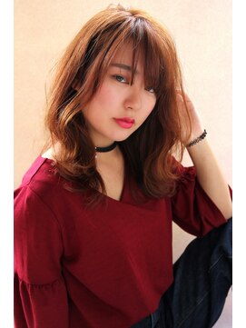 ヘアーアンドメイク シーク 吉祥寺(HAIR&MAKE SeeK) 【大人かわいい】外ハネミディ【seek吉祥寺】