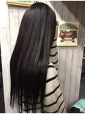 ナチュラルブラックストレート☆