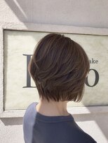ヘアアンドメイク デコ(Hair&Make Deco)&nbsp;ハイライト&ローライトを効かせたショートボブ