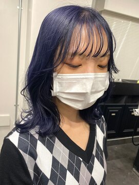 ツキ 横浜店(tuki) インナーカラーケアブリーチイヤリングカラーハイライトレイヤー