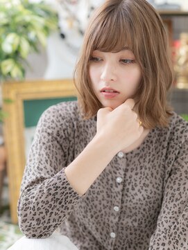 カバーヘア ブリス 戸田公園西口店(COVER HAIR bliss) 外国人風ニュアンスカラー外ハネボブc5戸田公園20代30代40代