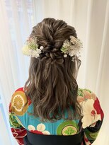 ネオリーブ チロル 横浜西口店(Neolive CiroL.)&nbsp;袴着付け☆ヘアセット