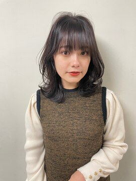 イオエ 岡本(ioe) 髪質改善/チェリーブラウン/モード/ダークアッシュ/イメチェン