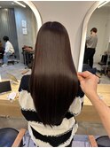 髪質改善＊暗髪ストレートヘアー＊美髪【Zina 勝どき】