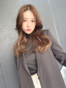 アンジェリカラボ 梅田店(ANGELICA LABO) 女神ヘア×トレンドヘア×韓国レイヤー×天使バング【川又】