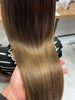 モンド ヘアクリエーション 西田店(monde hair creation) セミロング