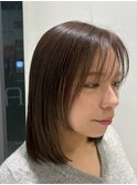 【前髪あり　伸ばしかけミディアム】藤本麻衣