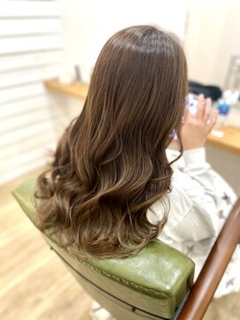 グリーンルームセカンド 結城店(GREEN ROOM. 2nd) 退色をいかした透明感カラー×グレージュ×11種類tr