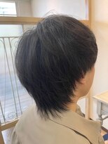 エルベ  茨大前店(elve)&nbsp;マッシュウルフ×暗髪カラー