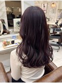 つやつや深めのガーネット+パープル