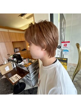 シャンプー ボーイ 宮崎柳丸店(SHAMPOO BOY) ブリーチ/ベージュ