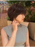 #マッシュショート#丸みショート/岸本 理希