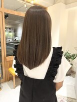 タオン(taon)&nbsp;艶髪　髪質改善カラー　ロング