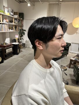 シラス(SiLasu) ナチュラルメンズセンターパート