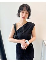ボブウルフレイヤーパーマ