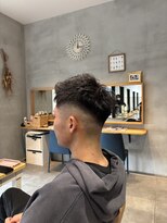 エル バイ ゼノン ビューティー(L by ZENON BEAUTY)&nbsp;アップバング　爽やかメンズスタイル