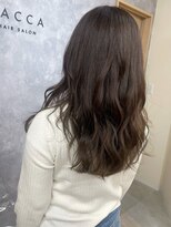 バッカ 横浜桜木町店(BACCA)&nbsp;アッシュグレージュ、ロングレイヤー