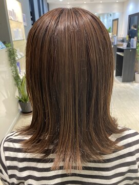 ビーズカラー イオンタウン米沢駅前店 ピンク系☆明るめカラー!ピンクベージュ10トーン/5