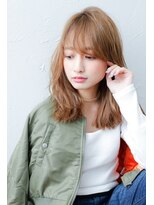 フラット 中山店(flat)&nbsp;似合わせカット/アースカラー/くびれヘア/地毛風カラー[中山駅]