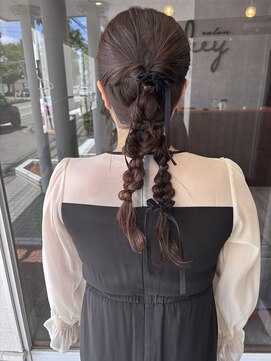 シキ(C key) ヘアアレンジ