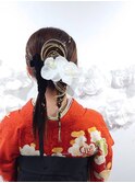和髪、成人式