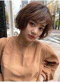 〇暗めカラー デザインカラー ナチュラルブラウンオリーブグレー