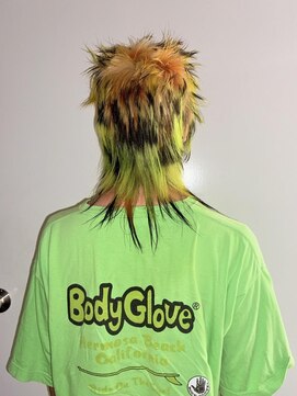 クク 渋谷(QUQU) デザイン　ウルフ　レイヤー