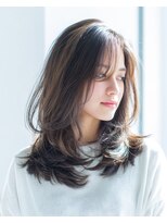 ルカ(Lucas)&nbsp;レイヤースタイル/ナチュラルハイライト/40代/50代/60代