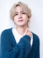 ハバナ 渋谷(HAVANA)&nbsp;センターパート／ブロンドカラー／ハイトーンカラー