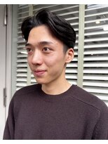 ロライマ 中目黒(roraima)&nbsp;メンズ/刈り上げ/2ブロック/ツーブロック/毛流れセンターパート