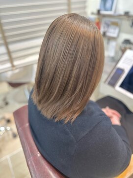 ラウラアンドロー(LAURA&RO) ミルクティーベージュダブルカラーインナーカラーケアブリーチ