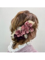 バサラ 横浜駅前店(VASARA) 横浜/着物ヘア/ショートアレンジ/アップスタイル