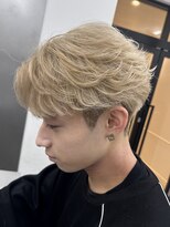 ロンド ローガン 名駅(Lond LOGAN)&nbsp;ハイトーンフェザーパーマショート