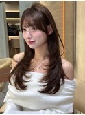 韓国顔周り/ハイレイヤーカット/ワンホンレイヤー/錦糸町