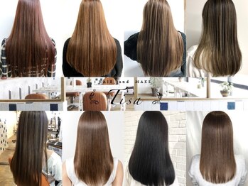 ヘアメイク ティサ(hair make Tisa)の写真/Tisaこだわりの薬剤でさらさらが続く♪クセのタイプに合わせた施術であなたの髪も憧れのサラツヤロングに♪