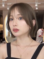 サンド ミュウ 横浜店(sand mieu)&nbsp;くびれボブ/韓国ボブ/前髪/横浜/レイヤー